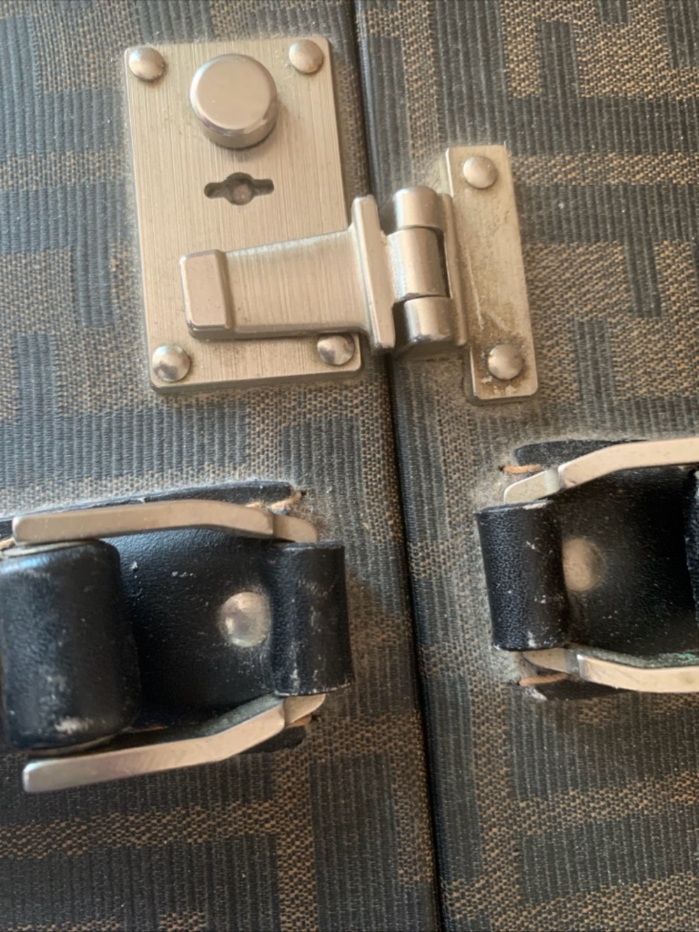 Fendi Brown Monogram Travel Case with Leather Trim - Picture 12 of 13